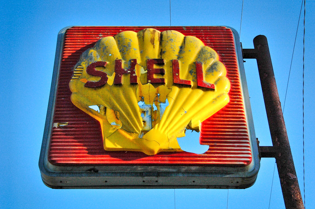 Shell Sign, Long County | Vanishing Georgia: Photographs by Brian Brown