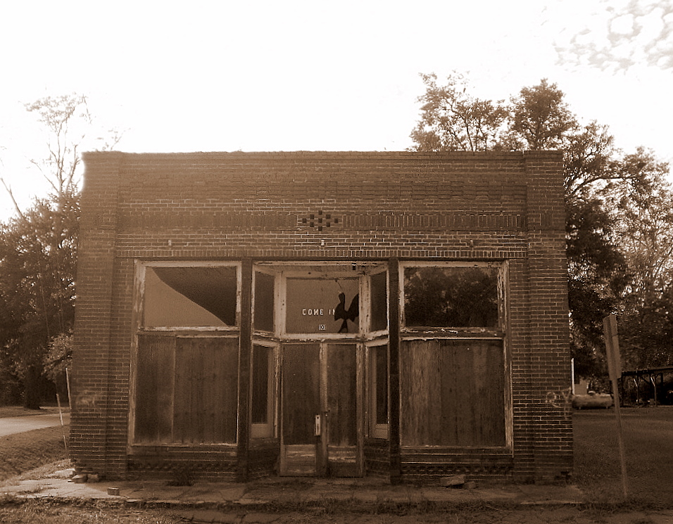 Climax GA Decatur County Abandoned Store Ghost Town Photograph Photo
