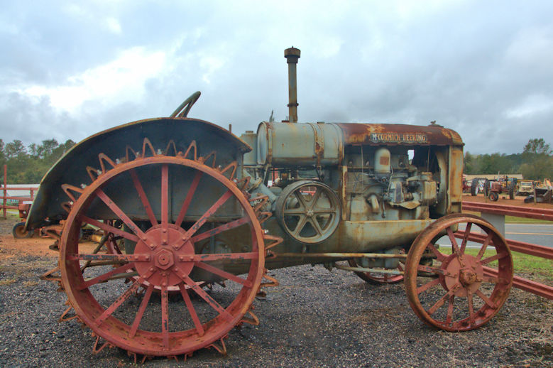 Tractor Salvage Yard, Pavo | Vanishing Georgia: Photographs by Brian Brown