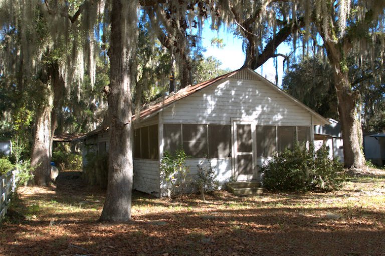 Double Shotgun House, 1930s, Shellman Bluff Vanishing