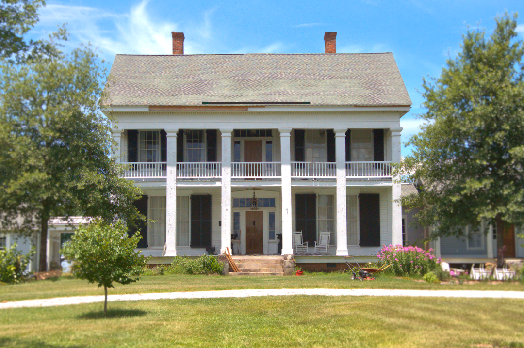 Chenault House, 1850s, Lincoln County Vanishing Photographs