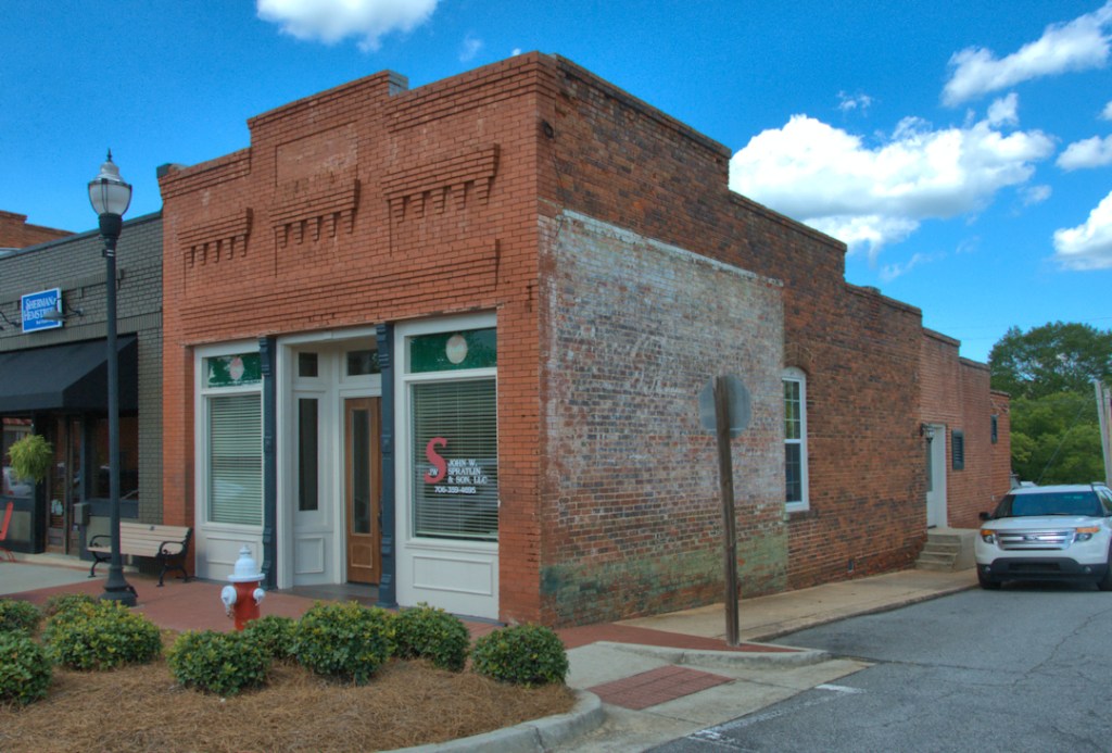 Peachtree Street Storefronts, Lincolnton Vanishing