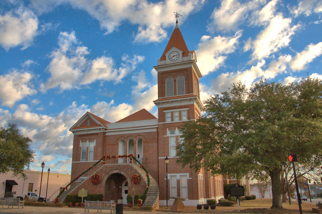 Burke county courthouse 1857 waynesboro vanishing georgia