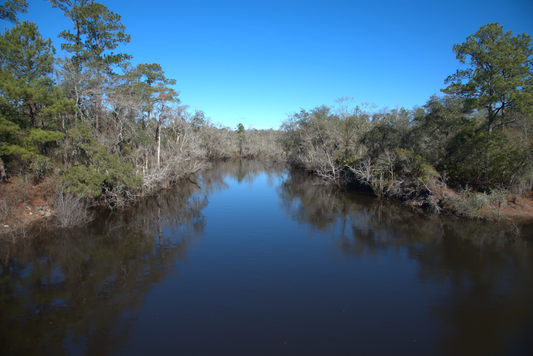 Alapaha River at Pafford’s Landing, Lanier County Vanishing