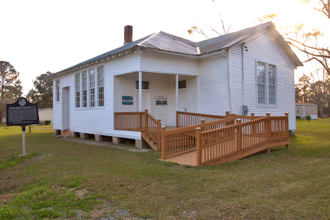 Barney Colored Elementary School, 1933 | Vanishing Georgia: Photographs ...