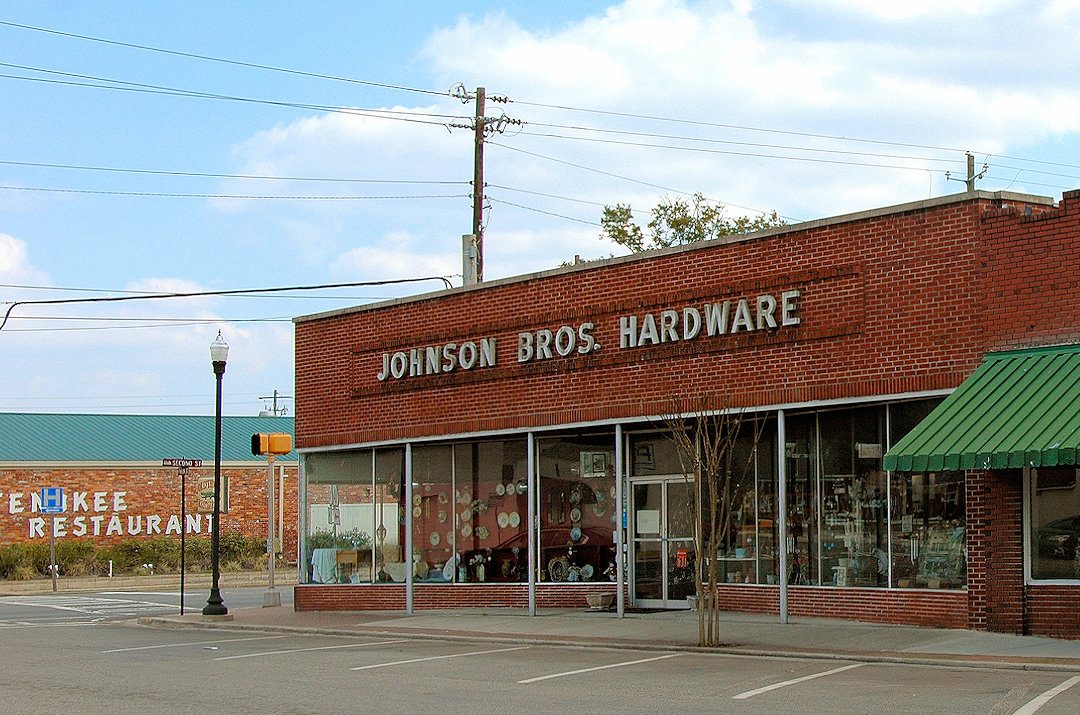 Johnson Brothers Hardware, 1953, Folkston | Vanishing Georgia