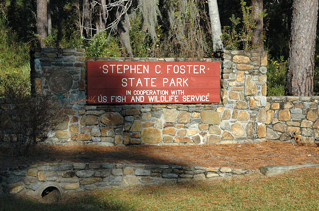 Okefenokee Swamp Sign Augusta Georgia Okefenokee Swamp Park (Waycross)