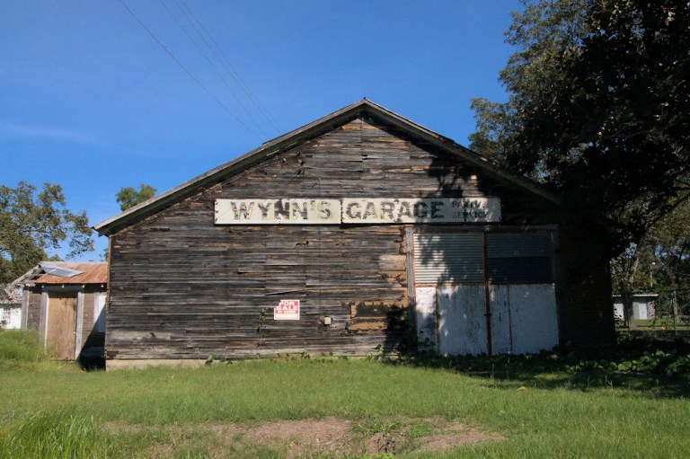 Wynn’s Garage, Sycamore Vanishing Photographs by Brian Brown