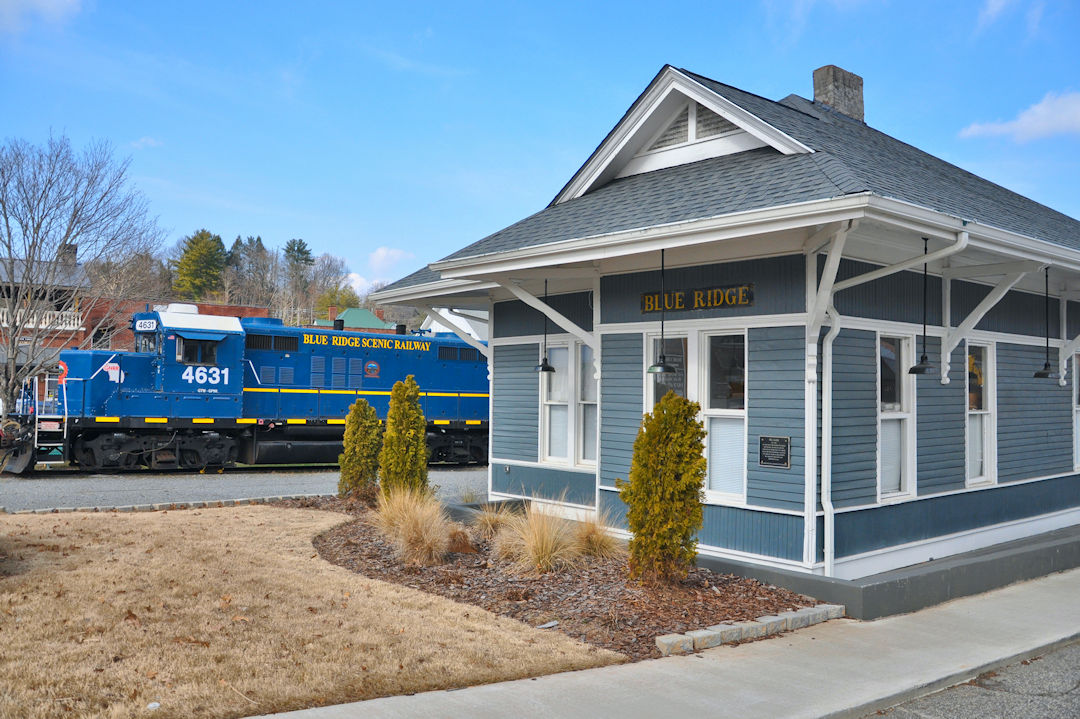 Louisville & Nashville Railroad Depot, 1905, Blue Ridge | Vanishing ...