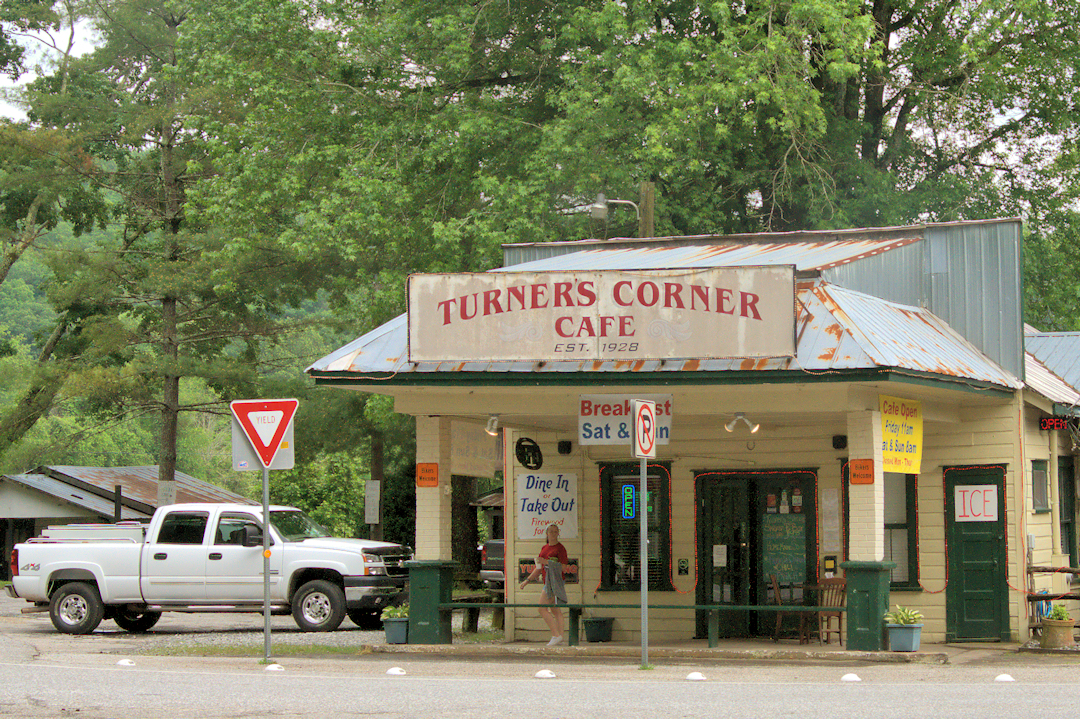 Turners Corner GA Vanishing Photographs by Brian Brown
