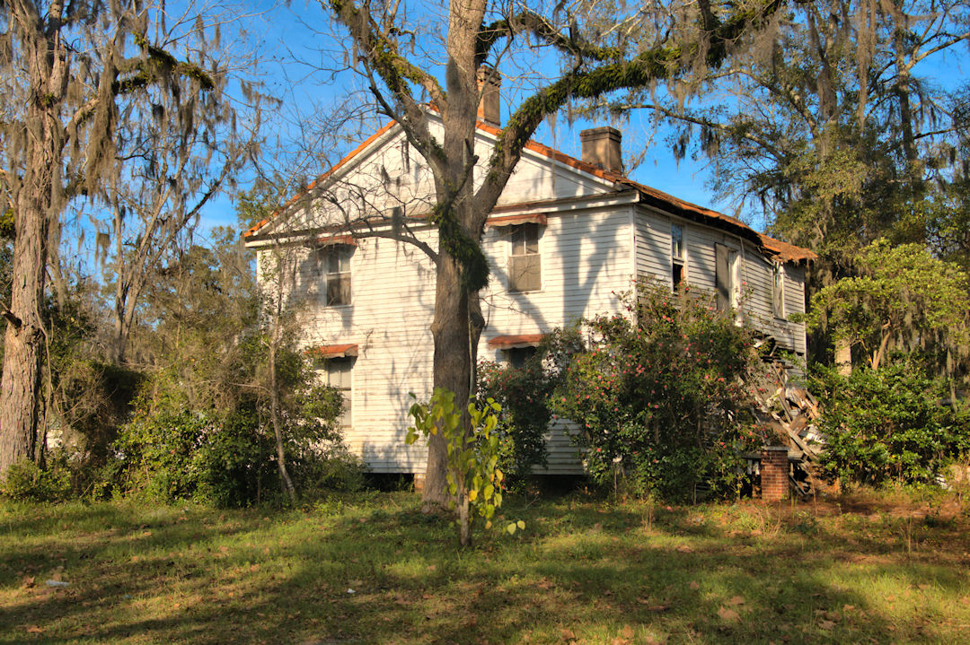 Allen Johnston House, Ludowici Vanishing Photographs by