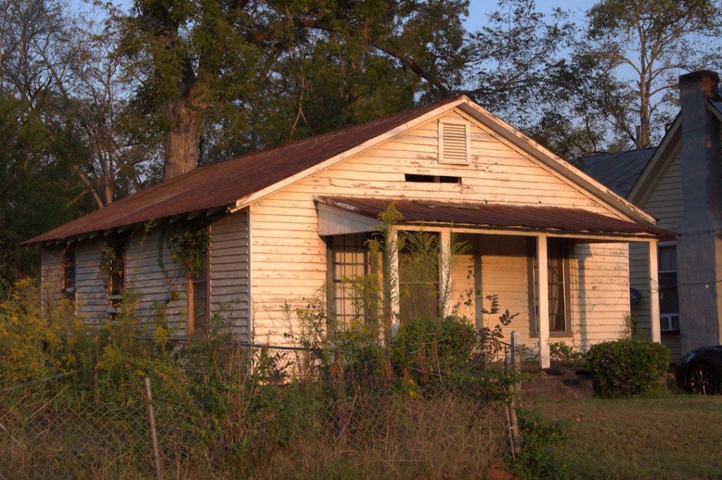 Gable Front Cottage, Cuthbert Vanishing Photographs by Brian