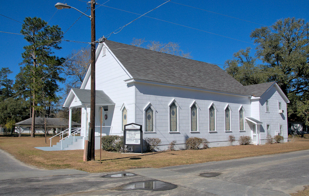 Collins United Methodist Church, Circa 1902, Tattnall County ...